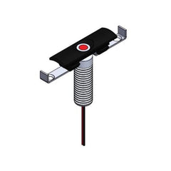 TACO LED NAV LIGHT, SUPROFLEX RUB RAIL BLACK PLASTIC | F38-9960