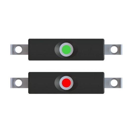 TACO LED NAV LIGHT, SUPROFLEX RUB RAIL BLACK PLASTIC | F38-9960