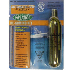 LELAND Inflatable Life Jacket Rearming Kit, Automatic, 24 g., 1/2" Threaded 9500 Series