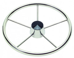 SCHMITT MARINE STEERING Destroyer Wheel, 3/4" Tapered Shaft