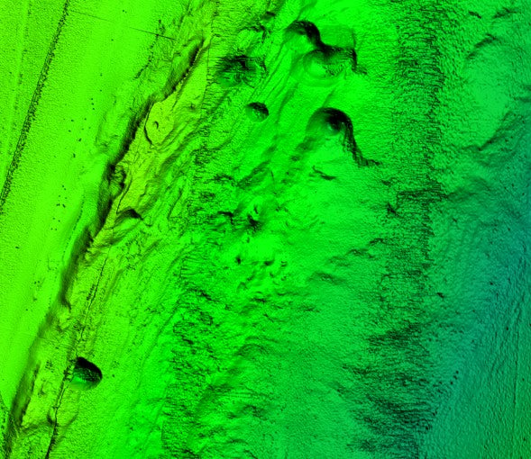 StrikeLines 3D Florida East Deep Drop Reefs for Simrad Lowrance B&G Mercury Vessel View | SL3DEDDRNAV