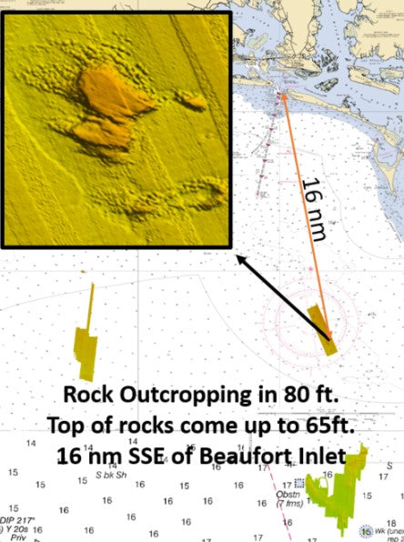 CMOR MAPPING GEORGETOWN - CAPE LOOKOUT For Simrad, Lowrance, B&G, Mercury Vessel View