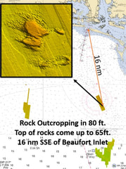 CMOR MAPPING GEORGETOWN - CAPE LOOKOUT For Simrad, Lowrance, B&G, Mercury Vessel View