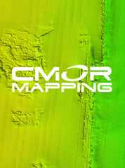 CMOR MAPPING SOUTH ATLANTIC (PREVIOUSLY NORTH FLORIDA, GEORGIA, AND SOUTH CAROLINA V2) 3D RELIEF SHADING CMOR CARD for Simrad, Lowrance, B&G, Mercury Vessel View