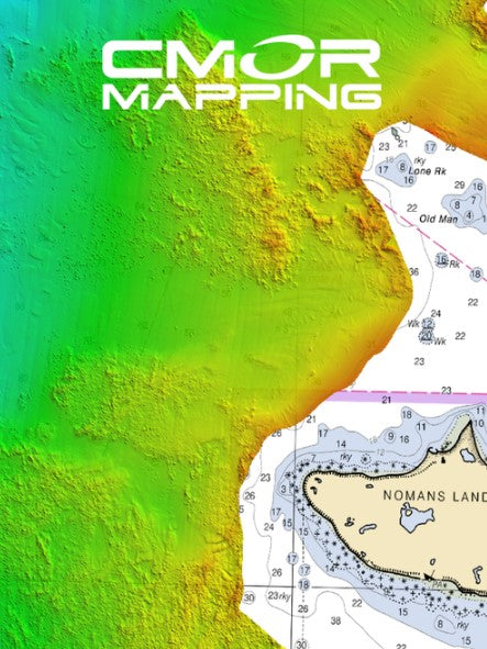 CMOR MAPPING LONG / BLOCK ISLAND SOUND / MARTHA'S VINEYARD For Raymarine