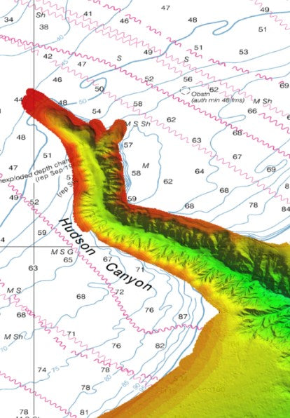CMOR MAPPING MID-ATLANTIC For Simrad, Lowrance, B&G, Mercury Vessel View