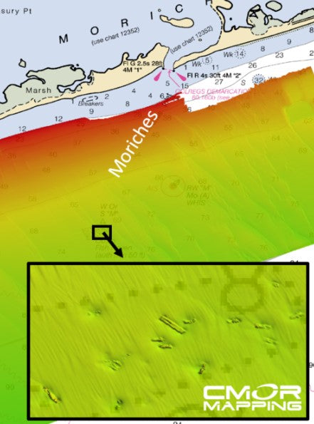 CMOR MAPPING NEW YORK - NEW JERSEY For Simrad, Lowrance, B&G, Mercury Vessel View