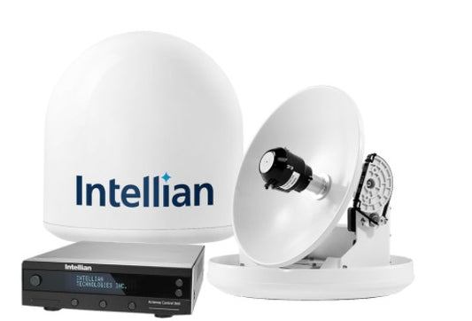 INTELLIAN i2 13" Marine Satellite TV Antenna, North America