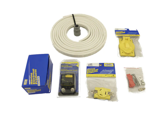 Gemlux S-1200 WIRING, RECEPTACLE, & CIRCUIT BREAKER KIT