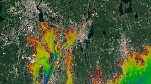 StrikeLines 3D Block Island Sound and Rhode Island Sound