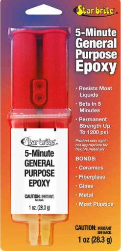 STAR BRITE Quick Set Epoxy Glue