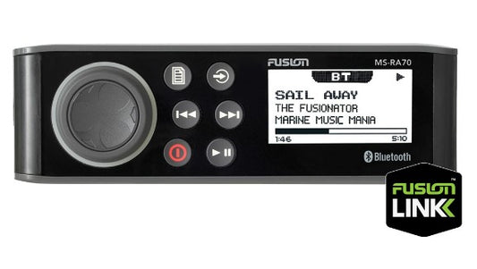 FUSION MS-RA70 STEREO W/AM/FM/BT - 2 ZONE
