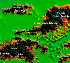 StrikeLines 3D Virgin Islands – USVI St John and USVI St Thomas