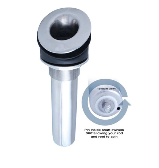 Gemlux ROD HOLDER 15º HD SCREWLESS W/ SWIVEL