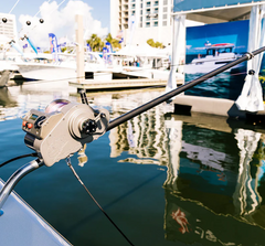 Gemlux DREDGE BOOM FISHING SETUP, 8FT WITH SAFETY TIE BACK