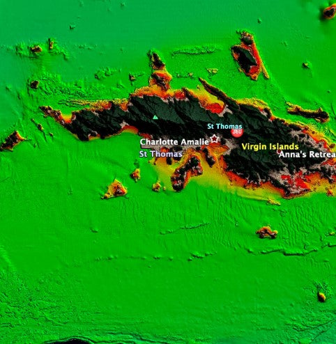 StrikeLines 3D Virgin Islands – USVI St John and USVI St Thomas