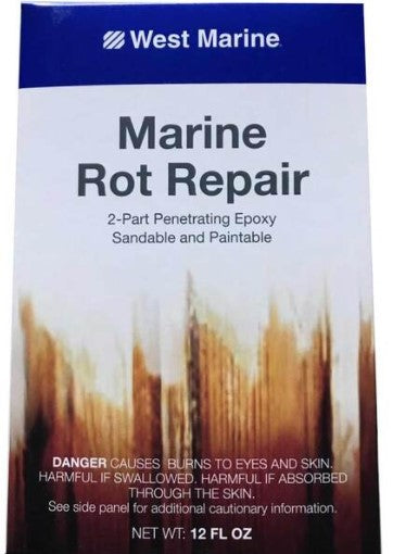 WEST MARINE Marine Rot Repair Penetrating Epoxy, 12 oz.
