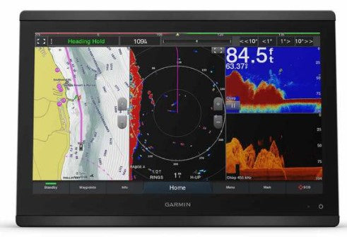 GARMIN GPSMAP 8616xsv Multifunction Display with Sonar and BlueChart G3 and LakeVu G3 Charts